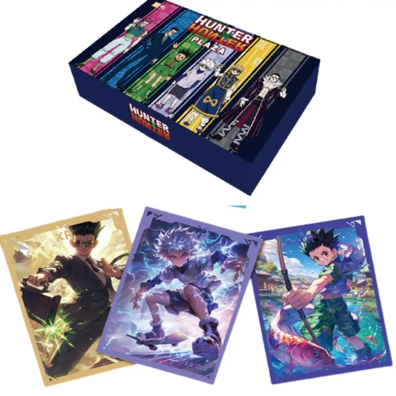 

Подлинные коллекционные карты Hunter × Hunter: Памятные карты с классическими персонажами аниме Коллекционные толстые карты Периферийные подарки