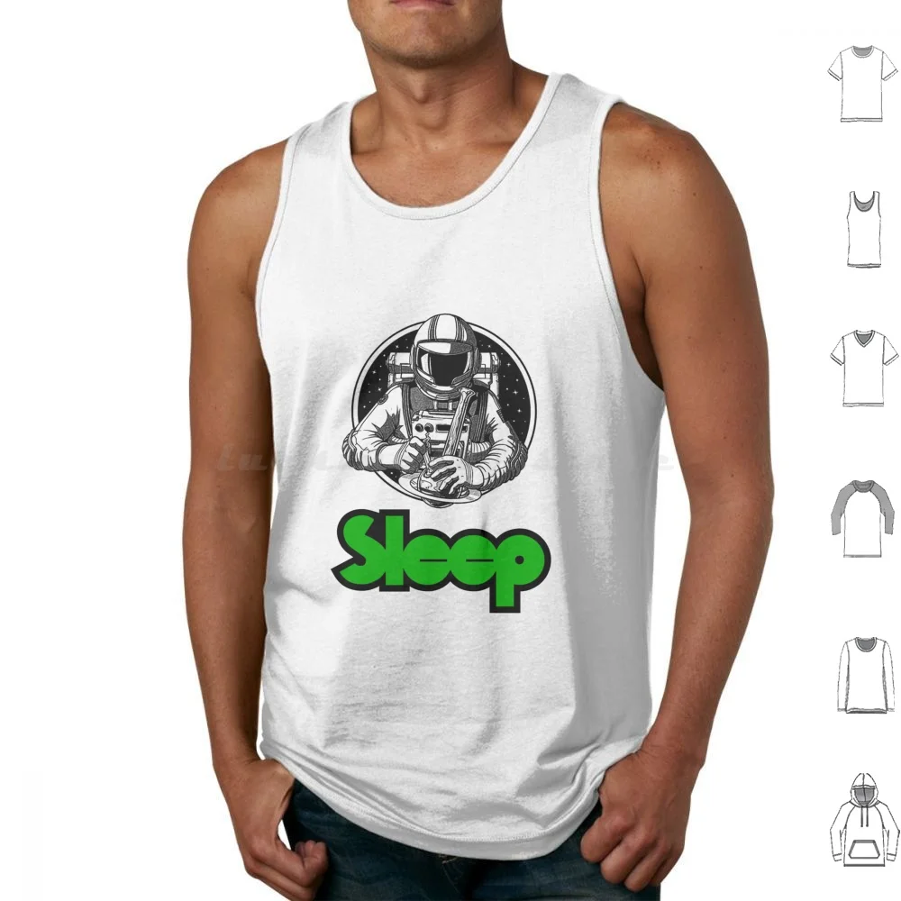 Sleep Band Tank Tops Vest Sleeveless Sleep Band Stoner Dopesmoker Al Cisneros Jason Roeder Matt Pike Chris Hakius Sleeps