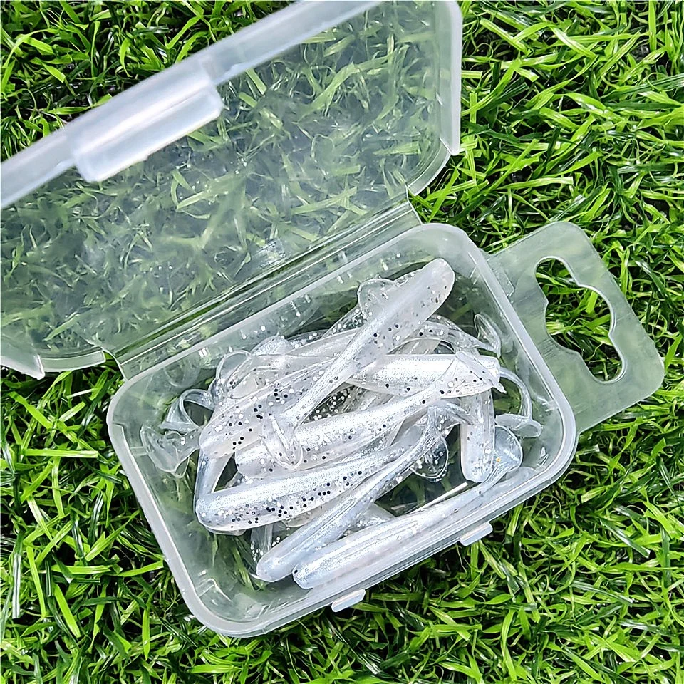 Mukun Mini Soft Angel köder, Kunst köder, Tackle Wurm, Wobbler, kleines Tackle, Karpfen, 3,5 cm/0,35g, 4cm/0,45g, 5cm/1g, 20 Stück – Detail 17