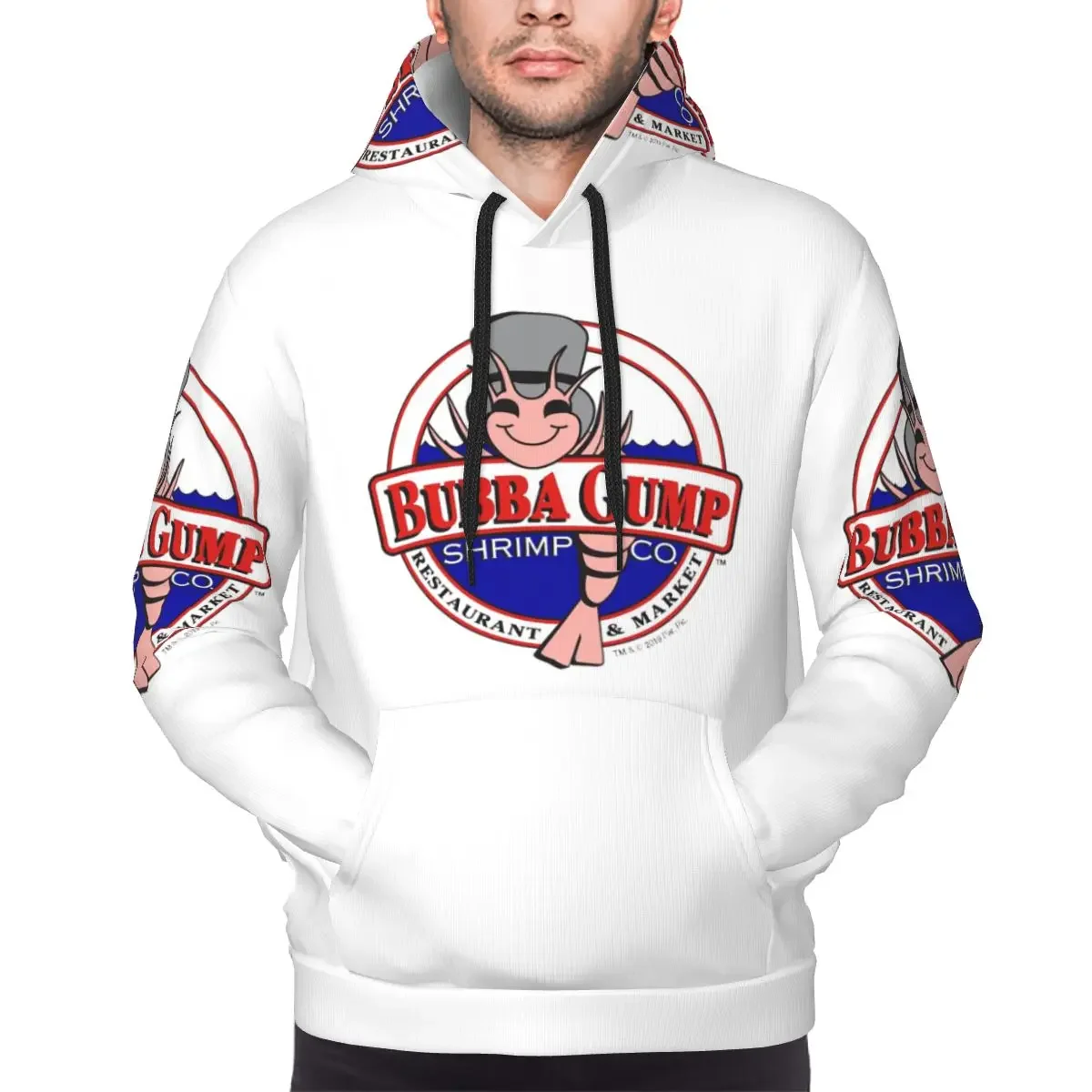 Bubba Gump Forest Shrimp Seafood Hoodie Hip Hop Pullover Autumn Winter Men Women Sweatshirts Long Sleeve Tops