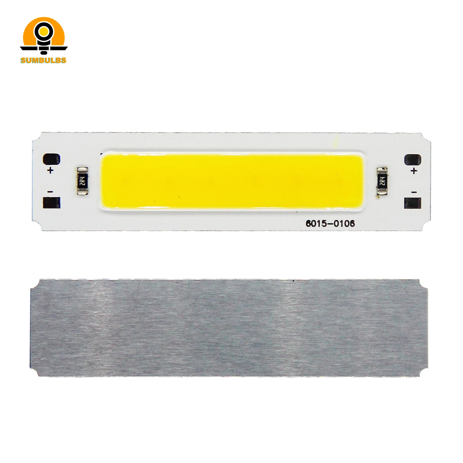 DIY USB 램프용 LED COB 알루미늄 보드 스트립 광원, DC 5V 입력, 2W, 60x15mm, 웜 콜드 화이트, 3000K, 6500K, 대량 판매, 10 개