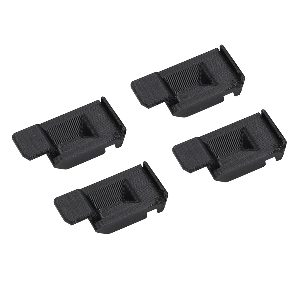 4PCS Front Rear Door Lock Strikers For Mercedes Benz W123 W126 240D 280E 300D Car Accessories Fix Rubber Only