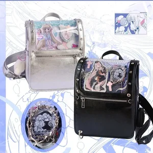 Transparente Tüte mit großer Kapazität, Rucksack Y2K Laser Ita, japanische Umhängetasche Harajuku, Punk Goth Commter -Taschen 10 Hauptverkauf Punkrock -Rucksack - №7