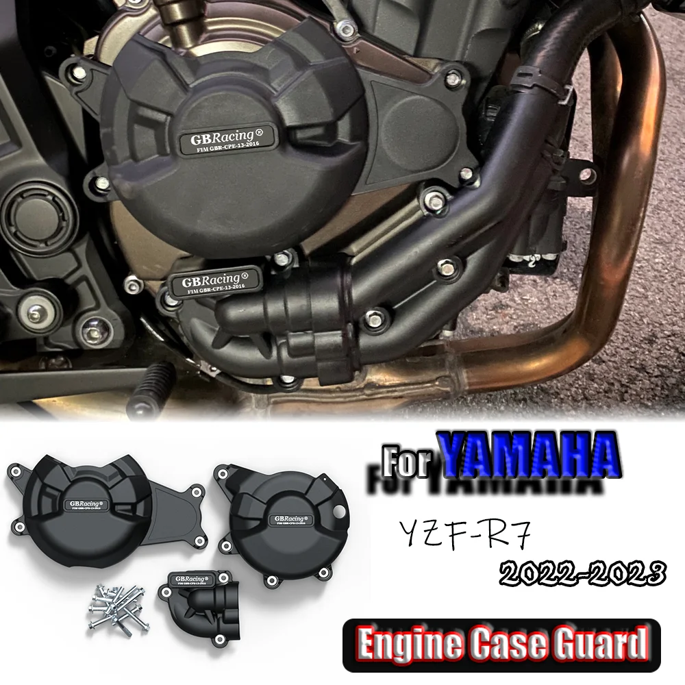 

For YAMAHA YZF-R7 R7 Motorcycles Engine Case Guard Engine Case Protector Cover Engine Cover Set Engine Protection Cover