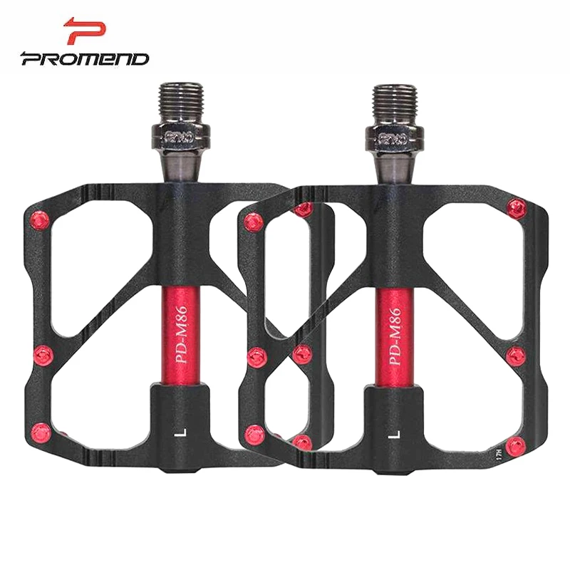 

PROMEND Aluminum Alloy Mtb Pedals Road Bike Pedals 3 Bearing Ultralight Pedals Cycling Pedals Bicycle Accessories