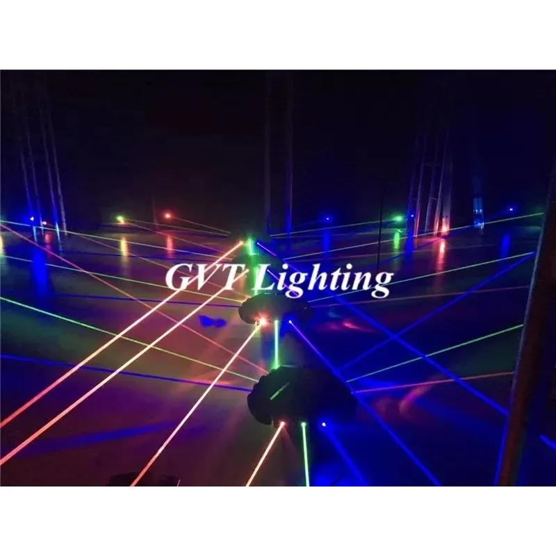 Neues Design, hochwertiges 16-Kanal-RGB-Spinnenlicht DMX512, 9 Augen, Spinnen-Moving-Head-Laserlichter für DJ, Disco, Bar, Show, Bühnenbeleuchtung