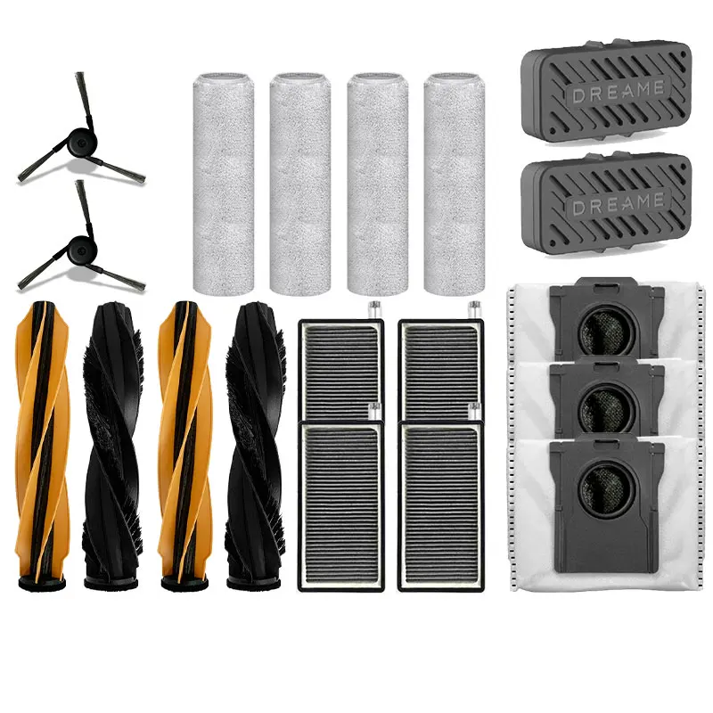 Dreame BOT Aqua 10 Pro Track / Aqua10 Ultra Roller / Aqua10 ultra Track pièces pour aspirateur brosse filtre sac accessoires