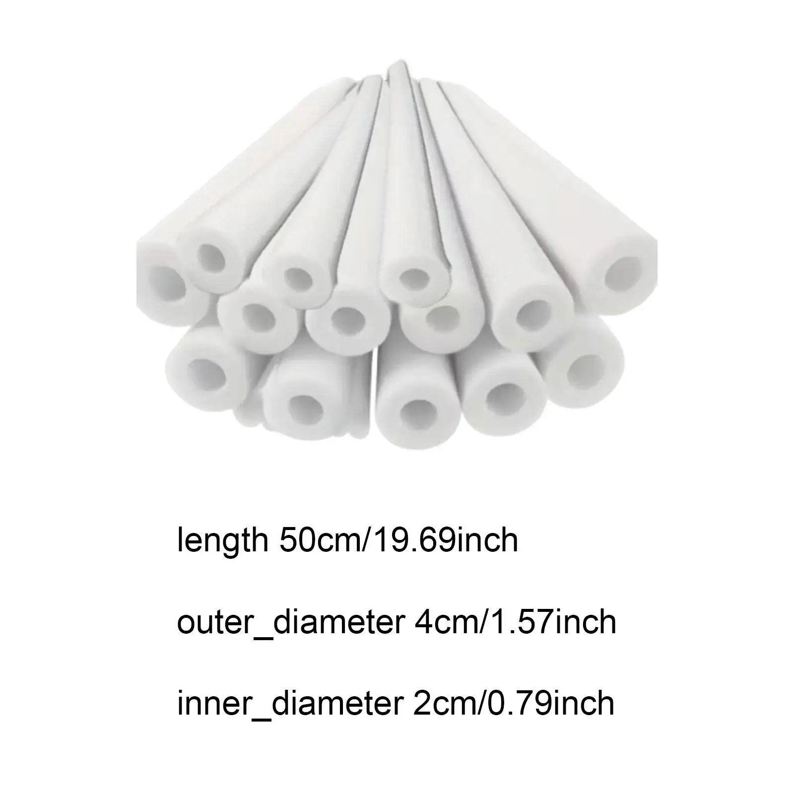 20x Swimming Pool Noodles Multifunctional Reusable Lightweight Practical