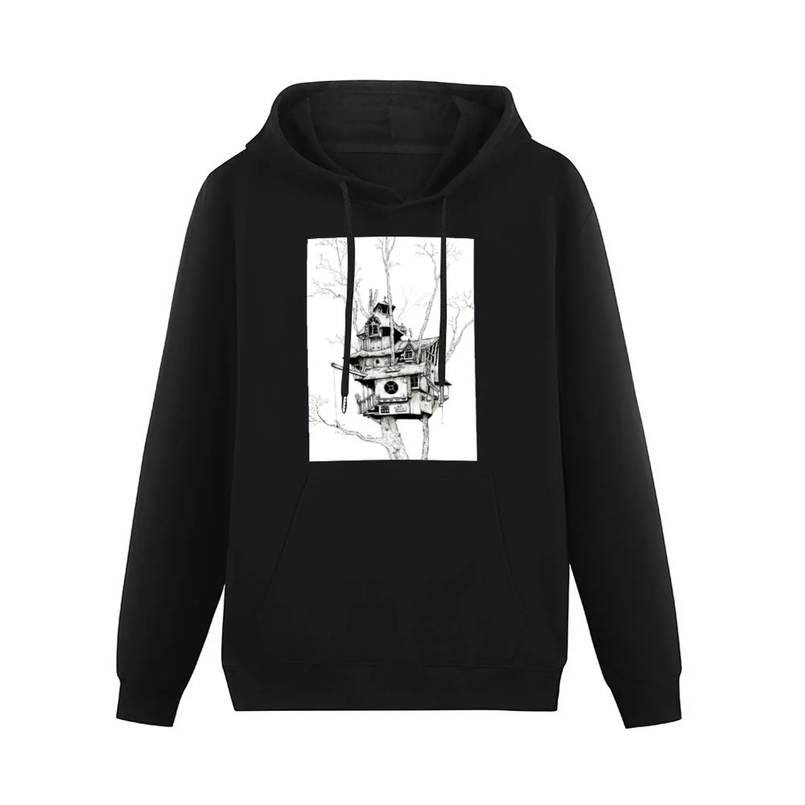 Treehouse Pullover Hoodie male clothes hooded shirt mens clothing fashion men hoodies for men high quality