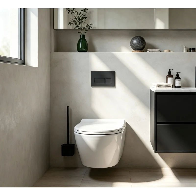 Black Flush Panel Replacement Part for Geberit SIGMA01‑50 Toilet Concealed Cistern 115.770 UP300/UP320 Wall‑Mount Tank