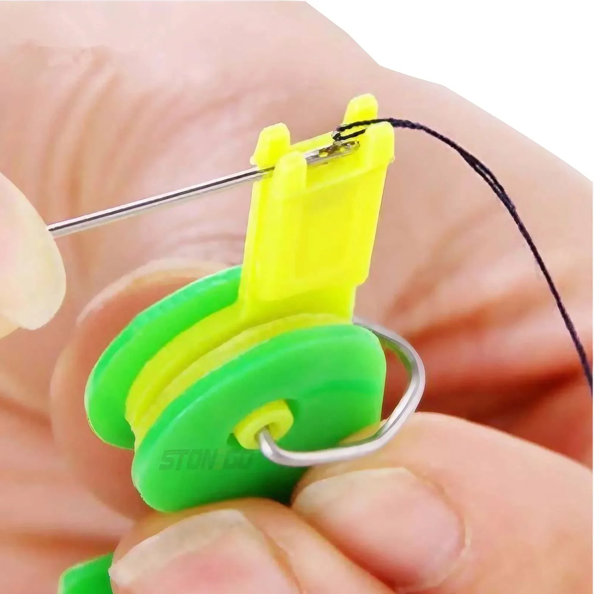 مجموعة خيط إبرة أوتوماتيكية مكونة من 10 قطع لآلة الخياطة أداة خيوط سهلة لمشاريع الحرف اليدوية والتطريز