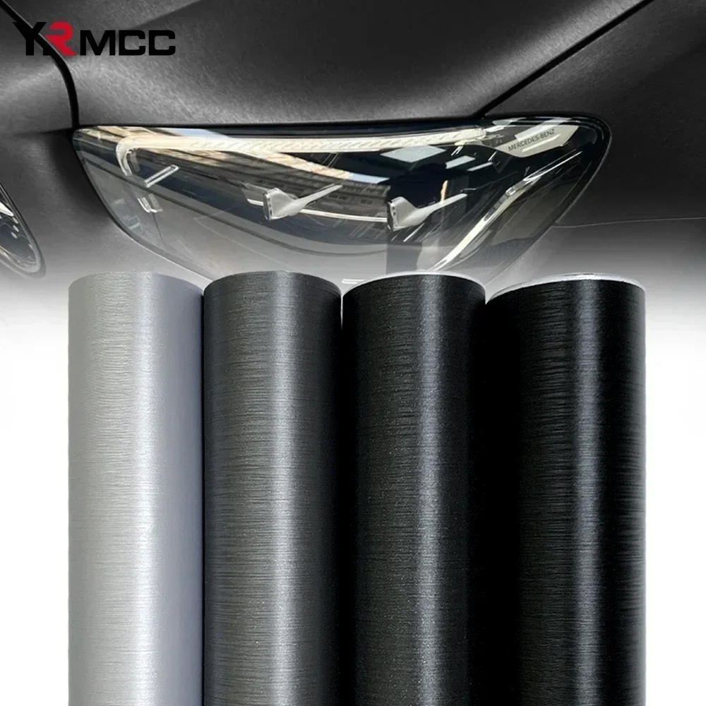 Brushed Car Sticker Vinyl Auto Tuning Waterproof Film Decal Stickers Motorcycle Sticker Adhesive Vinyl Warp for Car Accessories