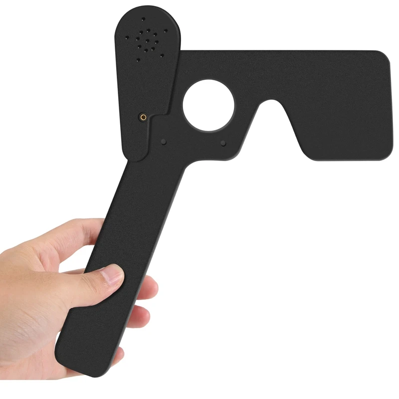 HOT SALE Professional Ophthalmic Lorgnette 17 Pinhole Black Plastic Vision Test Eye Occluder