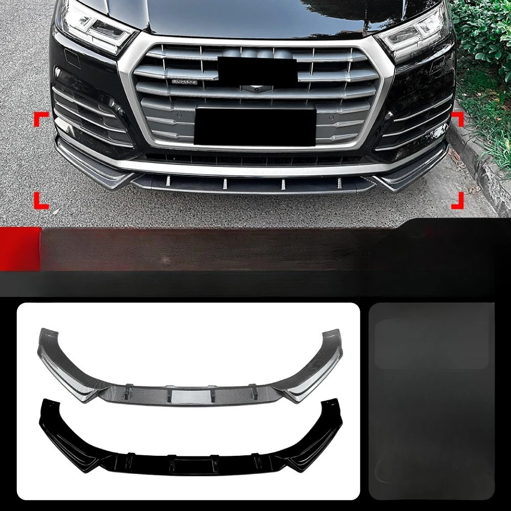 

Suitable For 2018-2020 Audi Q5 FY Sline Front Bar Front Lip Front Shovel Chin Wrap Angle Surround Modification