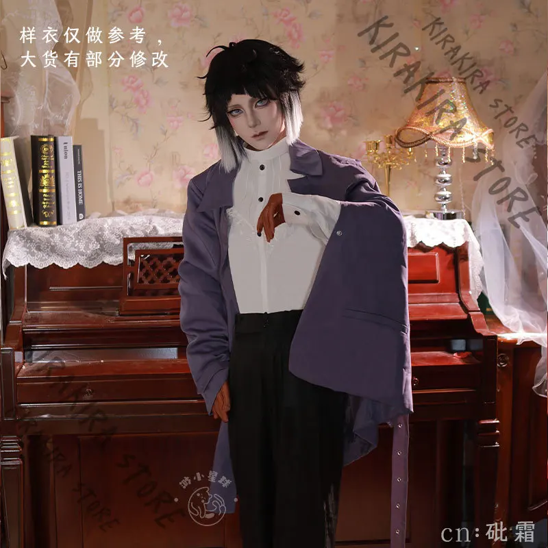

Akutagawa Apparel Stage & Dance Wear Fitting Cosplay Bungo Stray Dogs Ryunosuke Clothes Costume Hallowmas Comic-con Ornaments