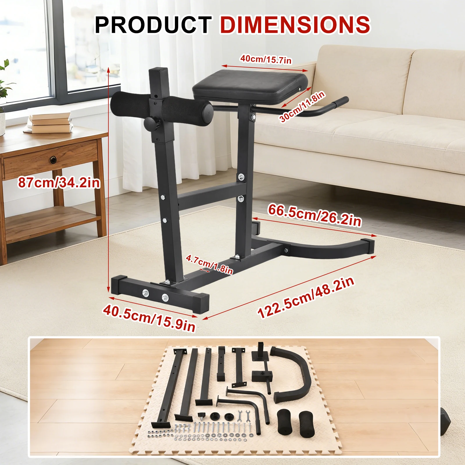 Roman Sandalyesi Hiper Ekstans - Home Gym Hamstring Exercises incelemesi ve fiyatı
