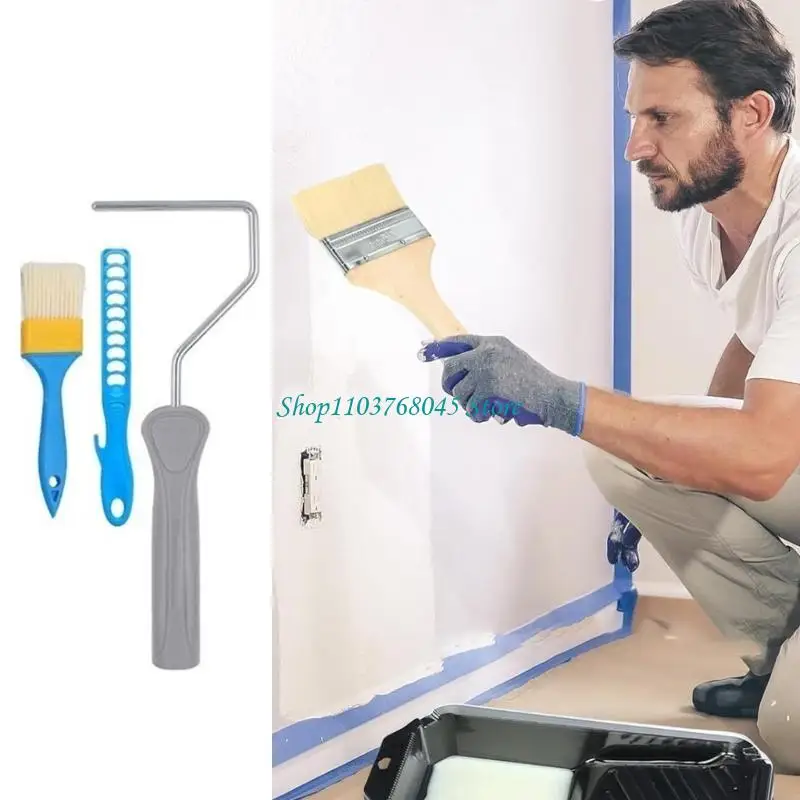 

R53F Многоцелевой лоток для краски и ролики из микрофибры для проектов по улучшению дома