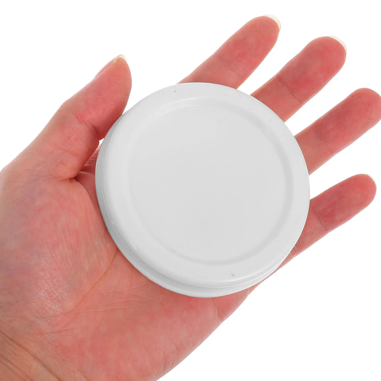 20 Uds tapa de extremo de plástico tapones de tubo de cartel pequeños redondos blancos tubos de correo de papel Kraft protegen la instalación fácil y resistente