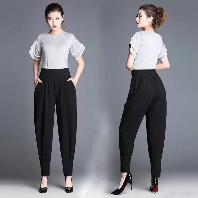 

Women Pants Spring And Autumn Leisure Women's Loose Long Pants Pantalones De Mujer