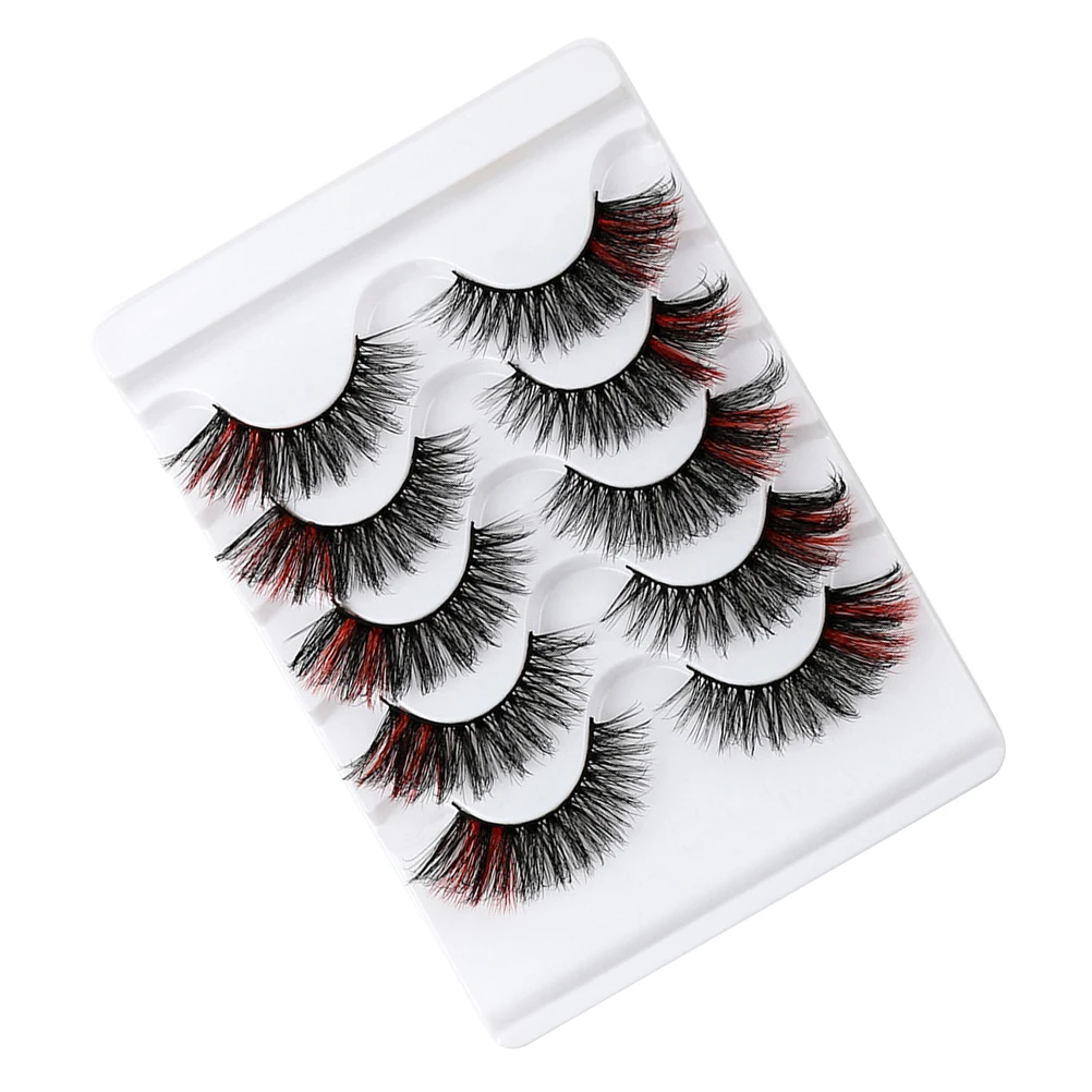 

Reusable Natural Look Eye Lashes Strip 3d False Eyelashes Women Decorate Miss