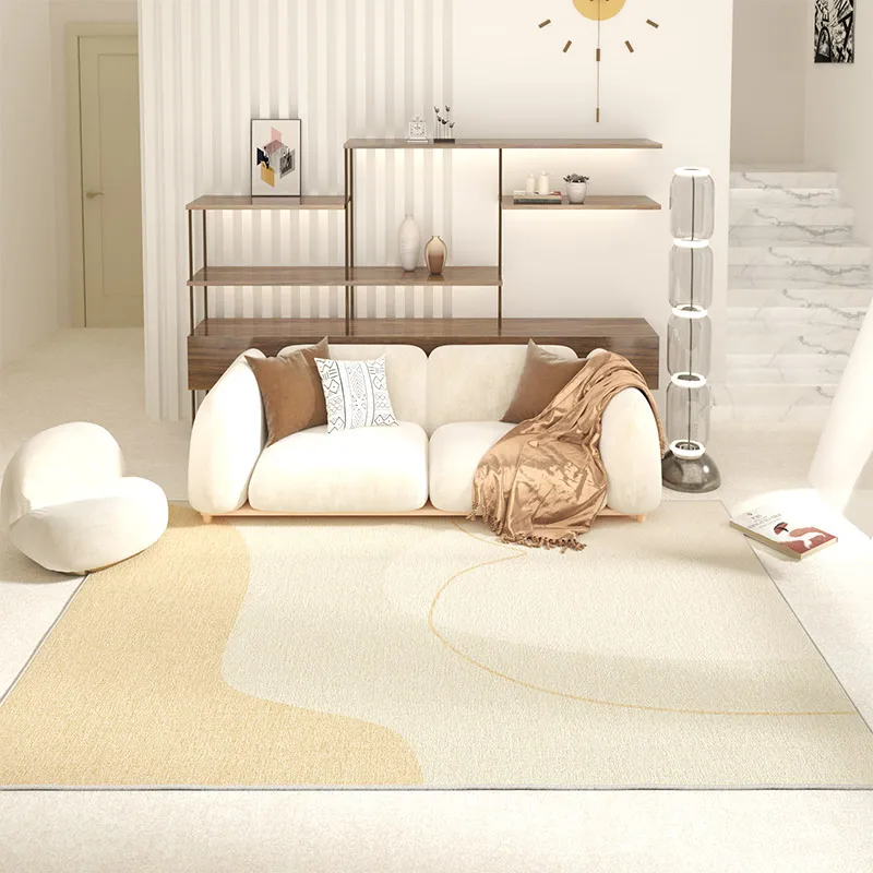 Minimalist Ins Style Plush Carpets Modern Living Room Decoration Rugs Cloakroom Dressing Table Rug Home Bedroom Bedside Carpet