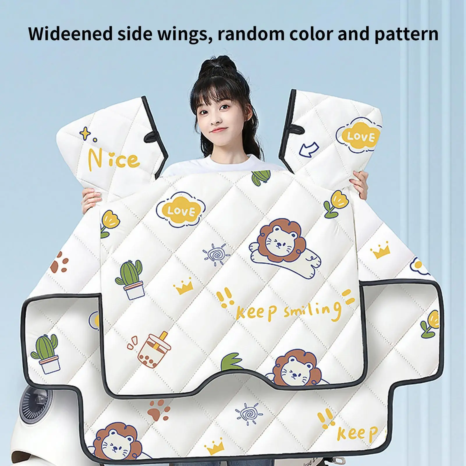 

For Winter Scooter Winter Blanket Thermal Knee Quilt Bike Leg Apron Cover For Men Women Walking Climbing Cycling Backpacking