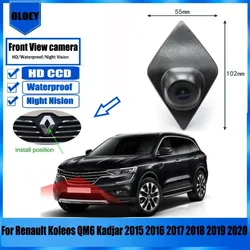 Car Front Camera for Renault Koleos QM6 Kadjar 2015 2016 2017 2018 2019 2020 Parking HD CCD Night Vision Forward Logo Camera