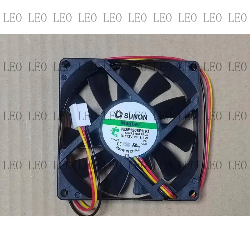MY 1pc For SUNON KDE1208PHV3 fan 8015 12V 1.3W 3pin