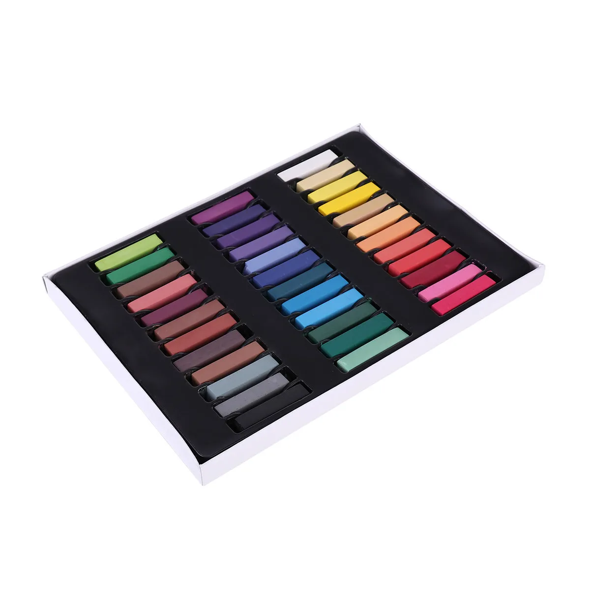 

36 Colors Temporary Pastel Hair Color Dye Chalks for DIY Painting Coloring Kids Hair Chalk Art Blackboard Graffiti Safe