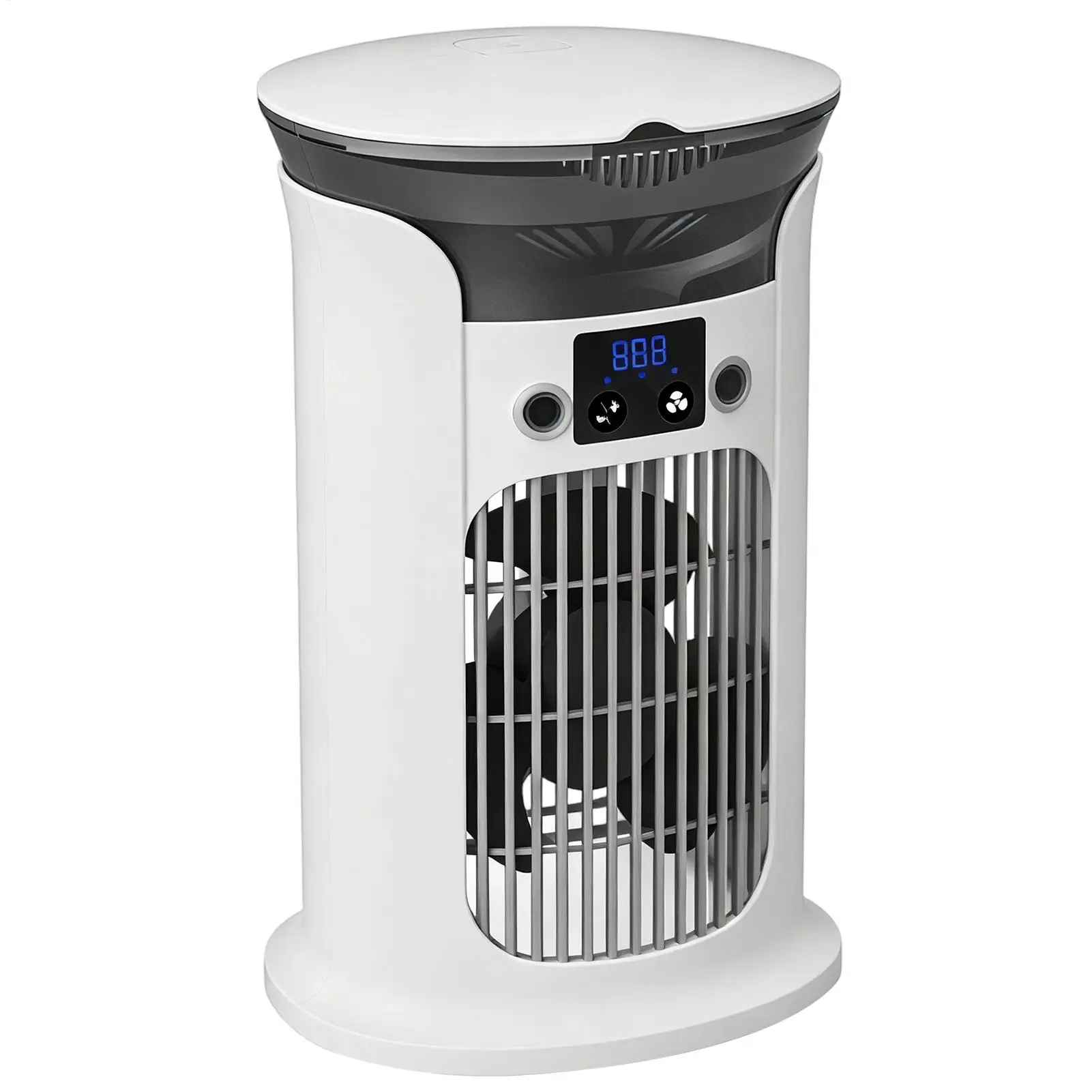 Portable Fan Portable 3 Speeds with Light Personal Tower Fans for Home Living Room Indoor Bedside Office Kitchen Dorm Camping