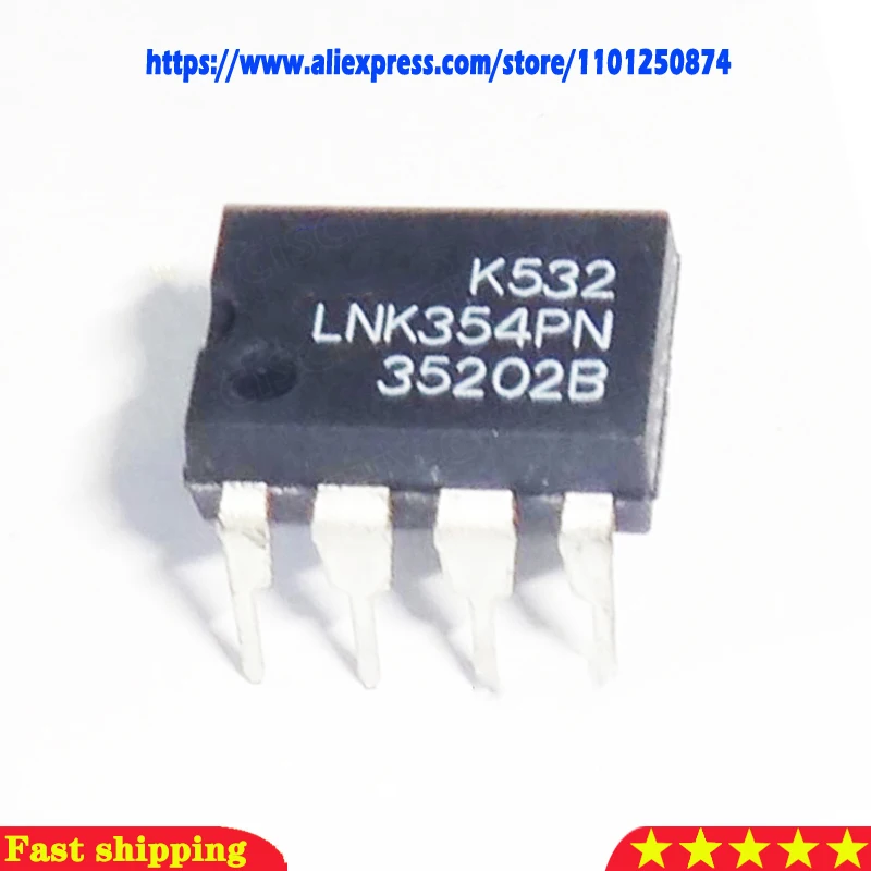 10pcs/lot LNK354PN LNK354 DIP-7 LNK354GN LNK354 SMD-7