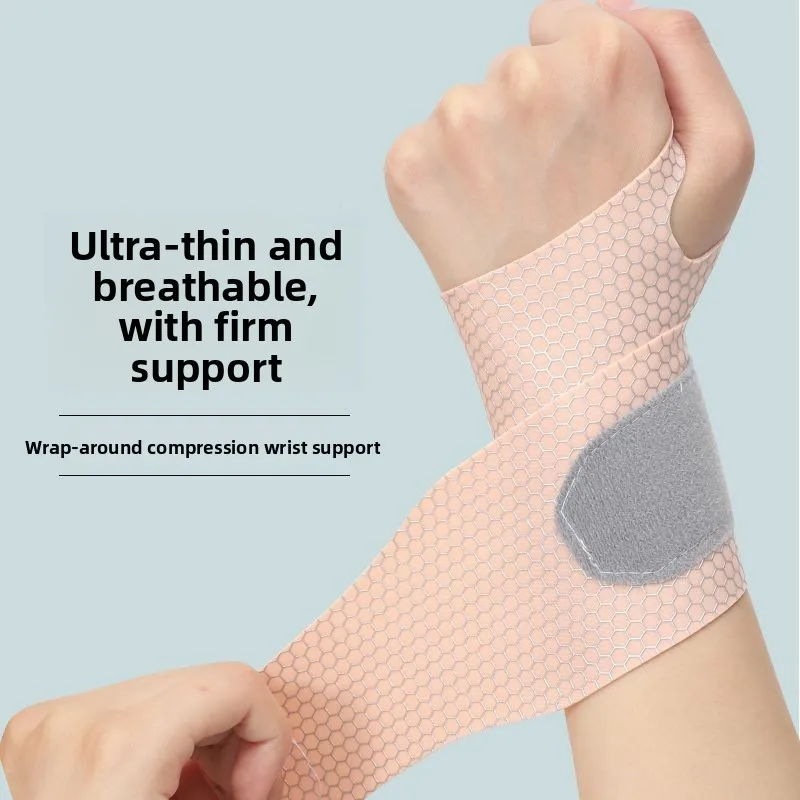 Ultra Thin Wrist Brace for Women, Sports Wrist Sleeve, Tendonitis Sprain Wrist Pain Relief, Fitness Joint Protector Wristband