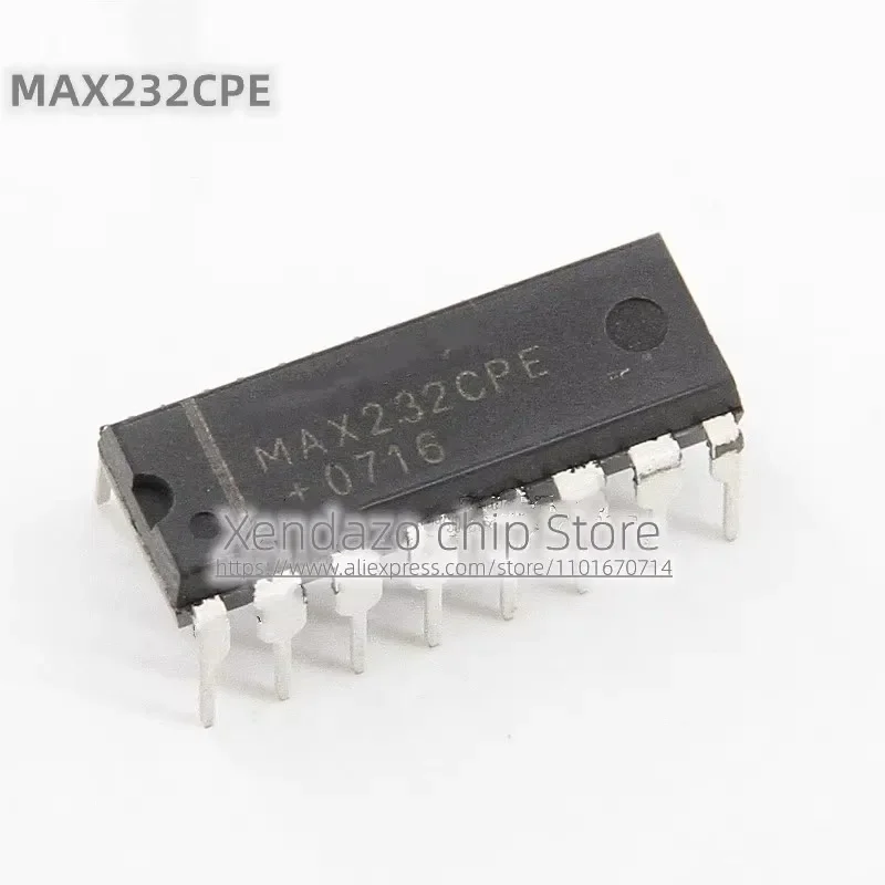 5pcs/lot MAX232CPE MAX232EPE MAX232 DIP-16 package Original genuin Transceiver chip