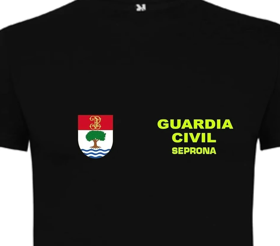 

Camiseta Guardia Civíl Seprona Spain Army T-Shirt Short Sleeve Casual 100% Cotton Shirt