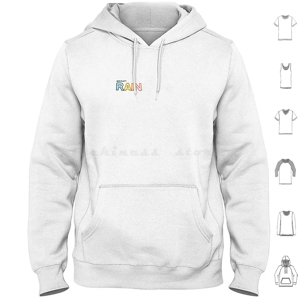 Rain-Ben Platt Hoodies à manches longues Rain Ben Platt Music Song Lyrics Pop Music Dear Evan Hansen Deh The Politician
