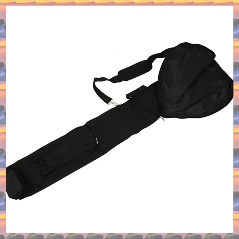 

ABML Golf Training Practice Bag Carry Protection Golf Club Cover With Handle And Shoulder Strap Black