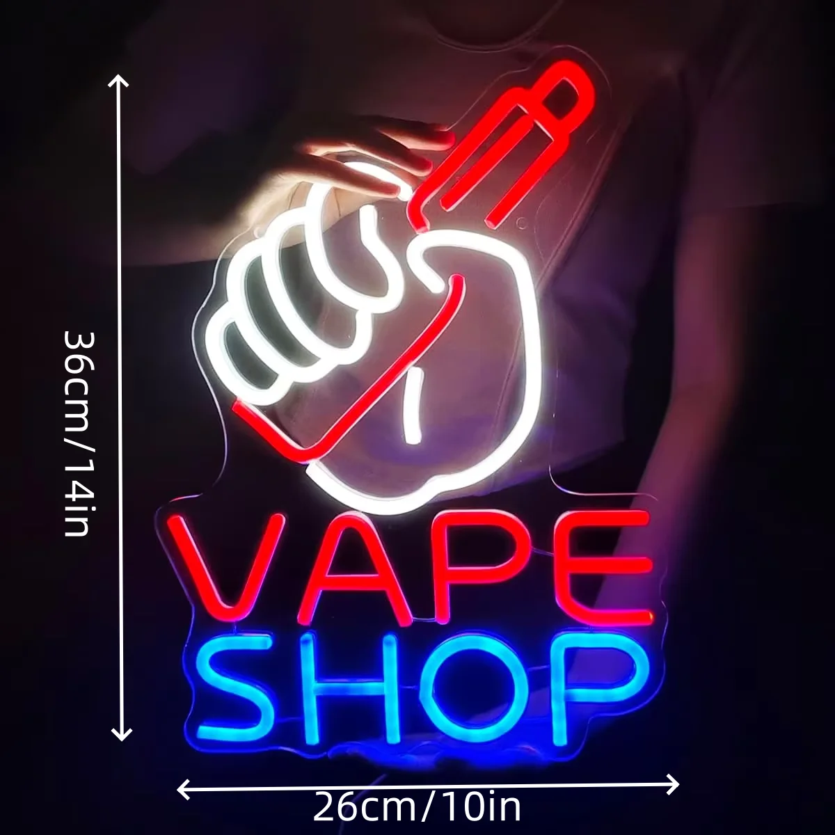 Неоновая вывеска VAPE Shop для – обзор и цена Vaping Store