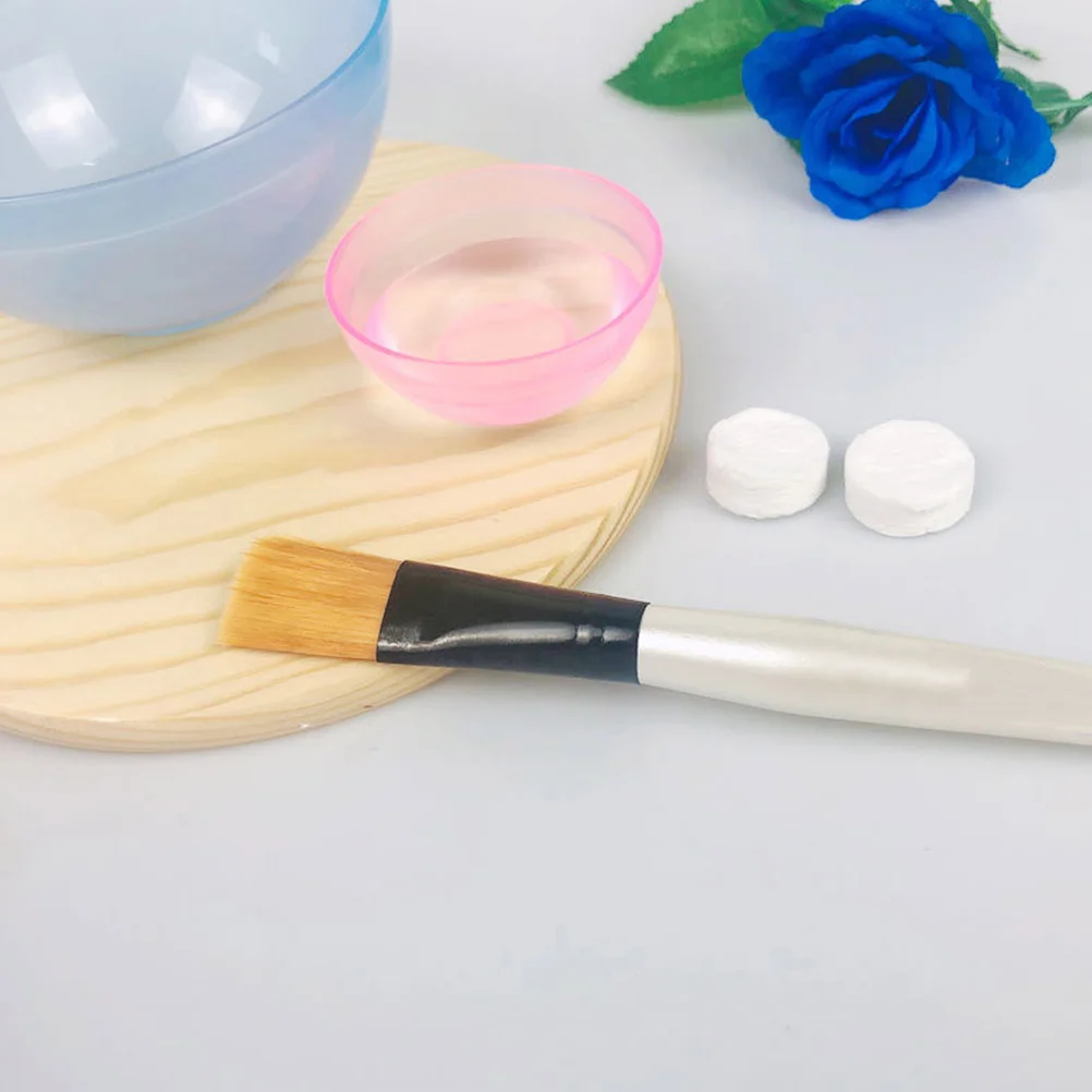 Set da 10 pezzi Ciotole per miscelazione in plastica Ciotola per maschera fai da te per ciotola per maschera Strumenti per la cura della pelle Colore facile Stabile Forte