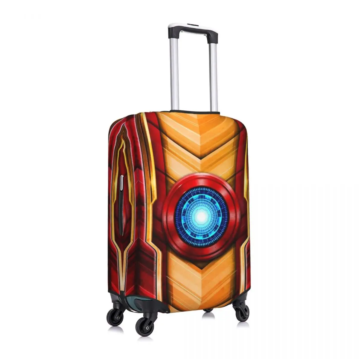 Iron Man 3D Print Suitcase Cover Flight Anime Manga Fun Luggage Accesories Business Protection