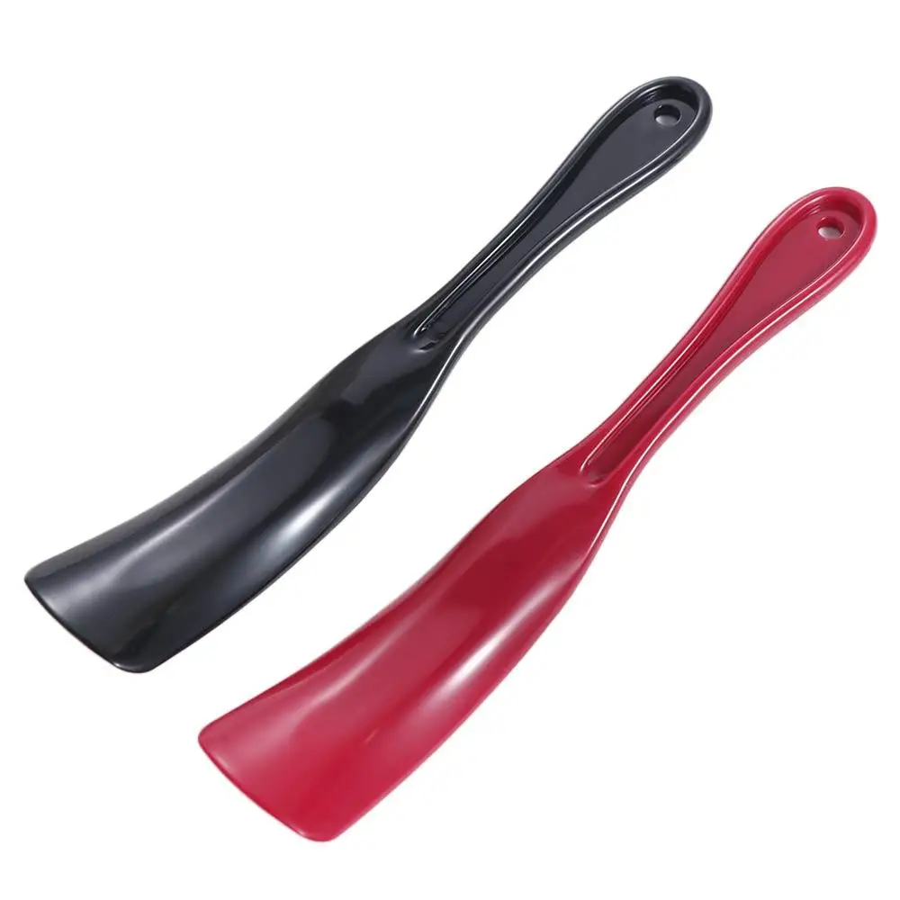 Shoe Lifter 19cm Spoon Shape Shoehorn Professional Sturdy Plastic Shoe Horn Flexible Shoehorn Lazy