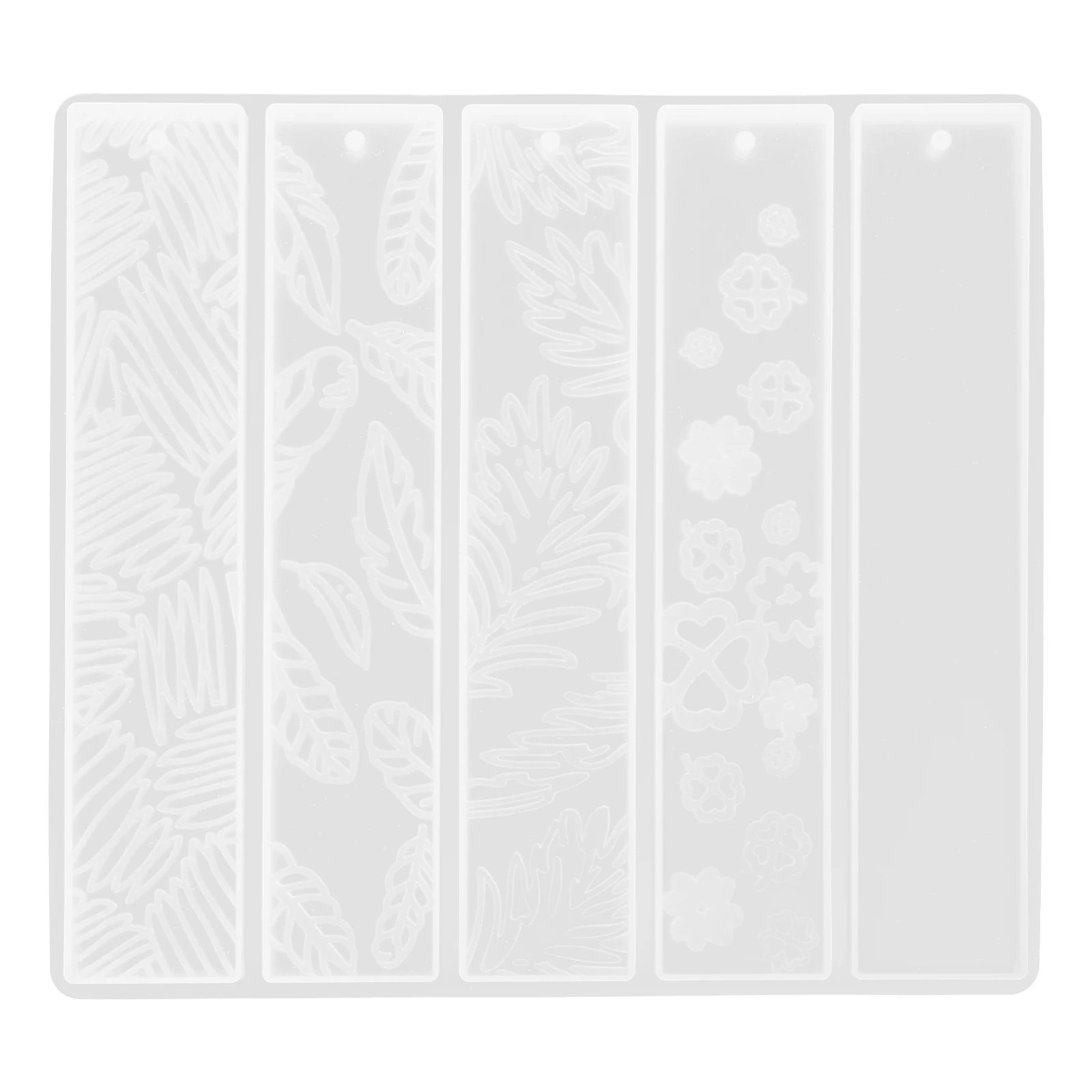 

Silicone Bookmark Molds for Resin Casting Epoxy H Maker DIY Supplies Jewelry Accessories Projects Kits