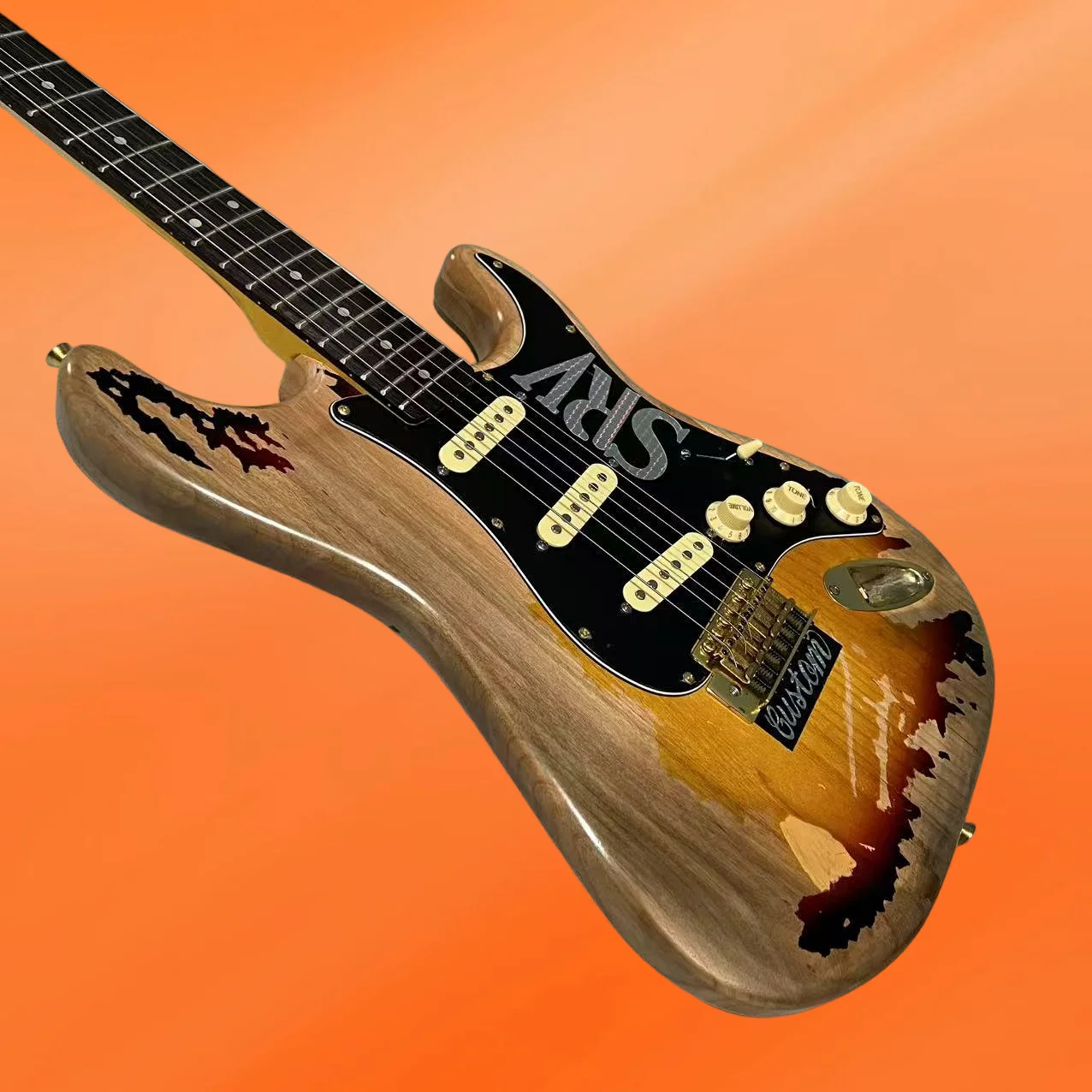 2026 حار جديد براون ألدروود الجسم روزوود الأصابع الغيتار المنزل الغناء على طول مع مرافقة