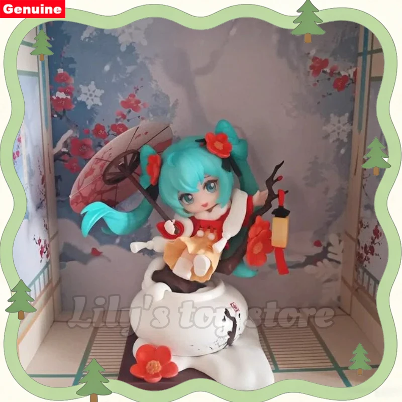 

Официальные коллекционные фигурки Хатсуне Мику Чиби: Зимний красный цветок сливы. Аниме-мерч, декор, подарок для фанатов.