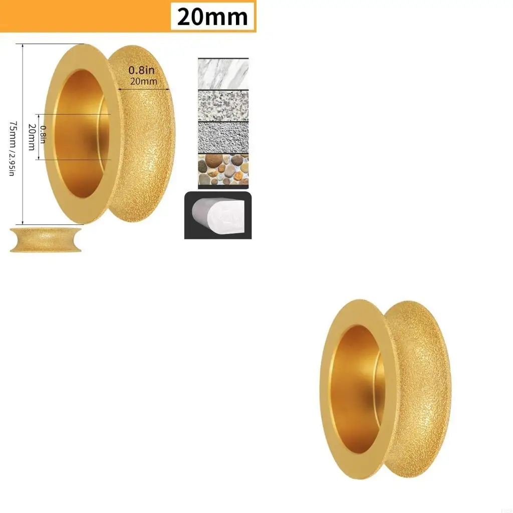 

P82E Brazing Diamonds Grinder Stone Grinding Wheel Glass Pottery Grinding