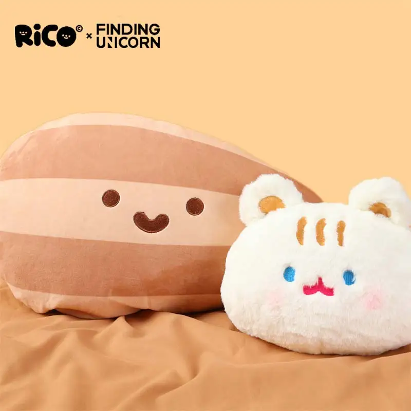 

FINDING UNICORN RiCO Melon Seed Pillow Kawaii Ornaments Figurines Home Decor Desktop Model Dolls Gilrs Gift Model Toys