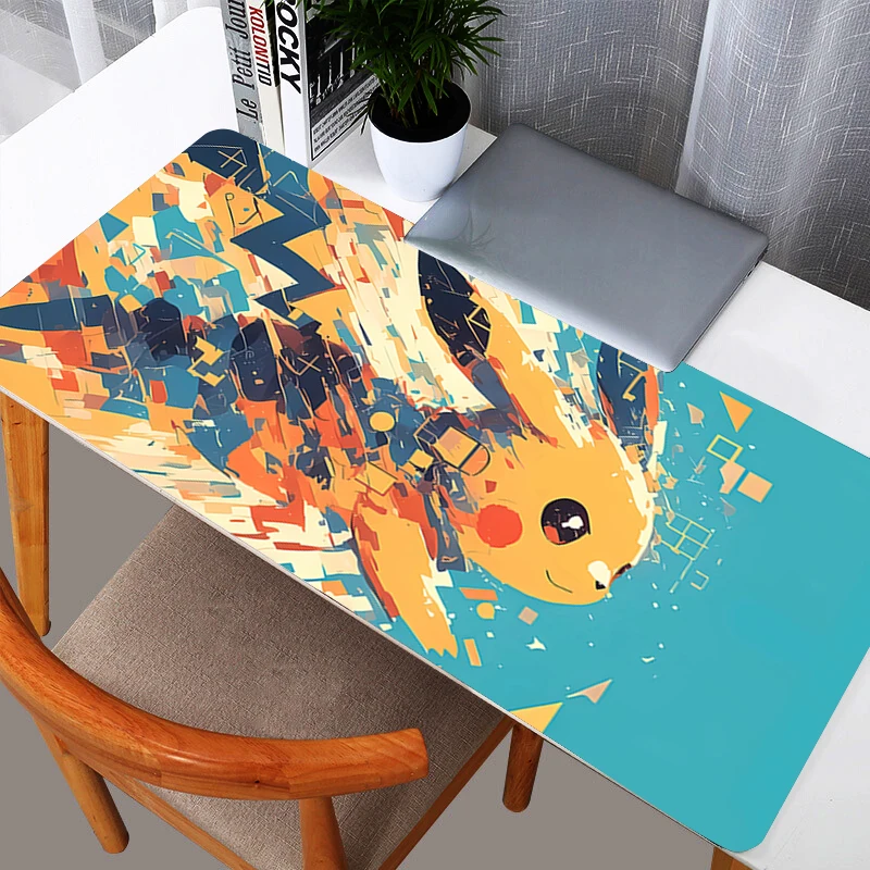 Mouse Pad Anime Gamer Pokemon Pikachu Gaming Accessories Varmilo Keyboard PC Computer Durable Desk Mat XXL Carpet Mousepad