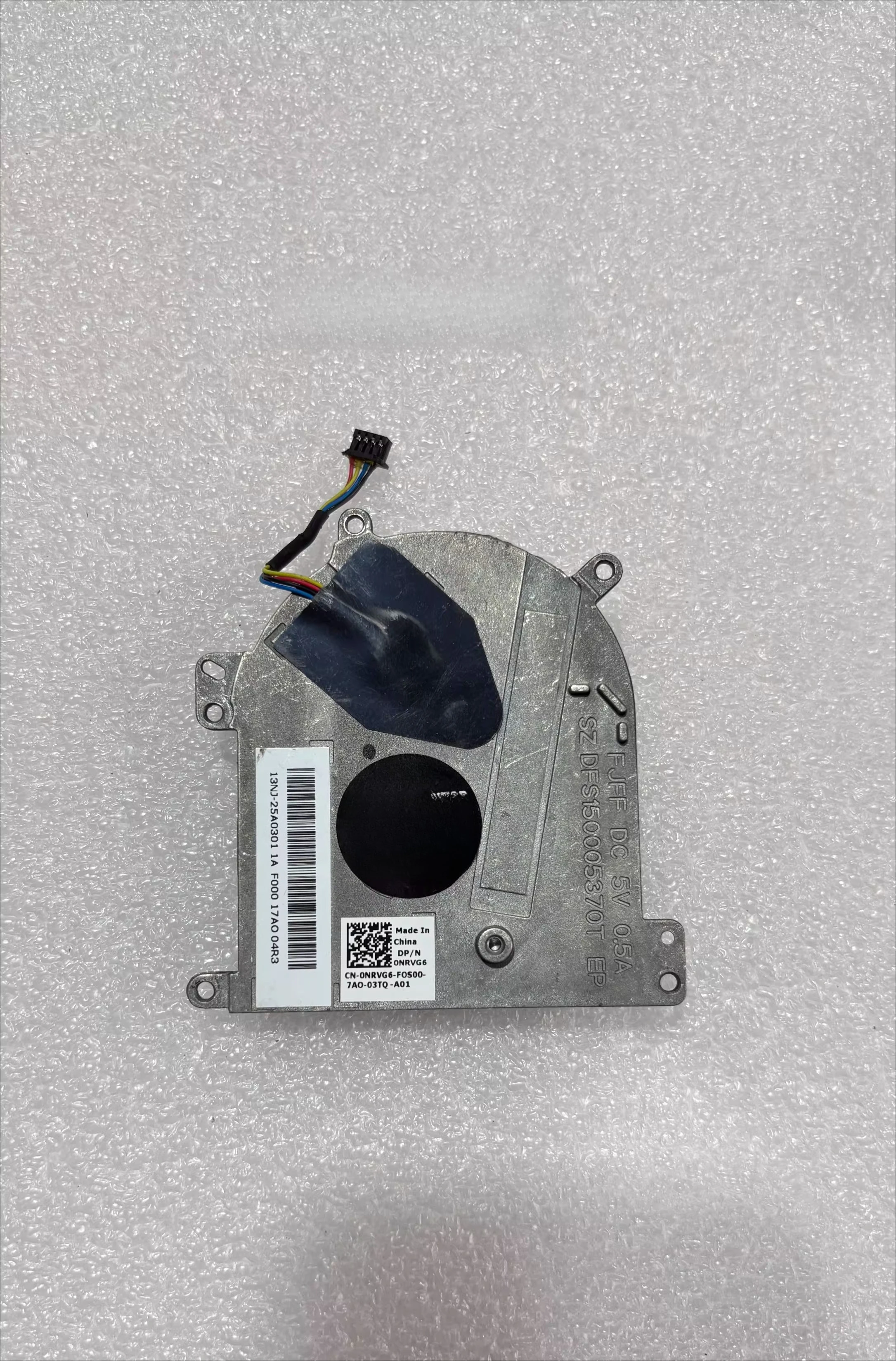 

For Dell Latitude 12 Rugged Extreme CPU Cooling Fan 0NRVG6