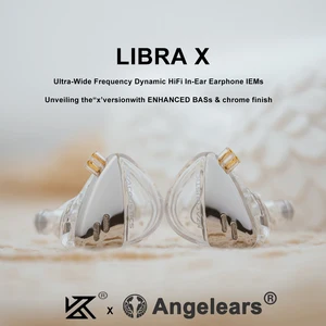 KZ x Angelears Libra x Intra-auricular Monitor HiFi Dynamic Frequency Ultra Large IEMs mit 0,75 Austauschbares Kabel 10 Hauptverkaufstelefon KZ Reparatur - №9