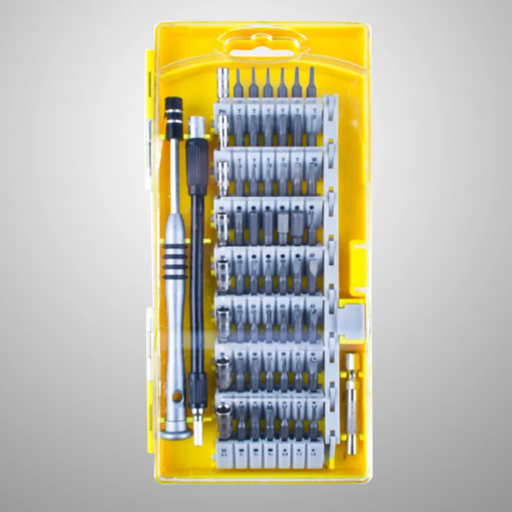 

60 in 1 Mobile Phone Repair Tool S2 Steel Crv Precision Screwdriver Set Multi-Function Magnetic Bit Kit for Phone Repair
