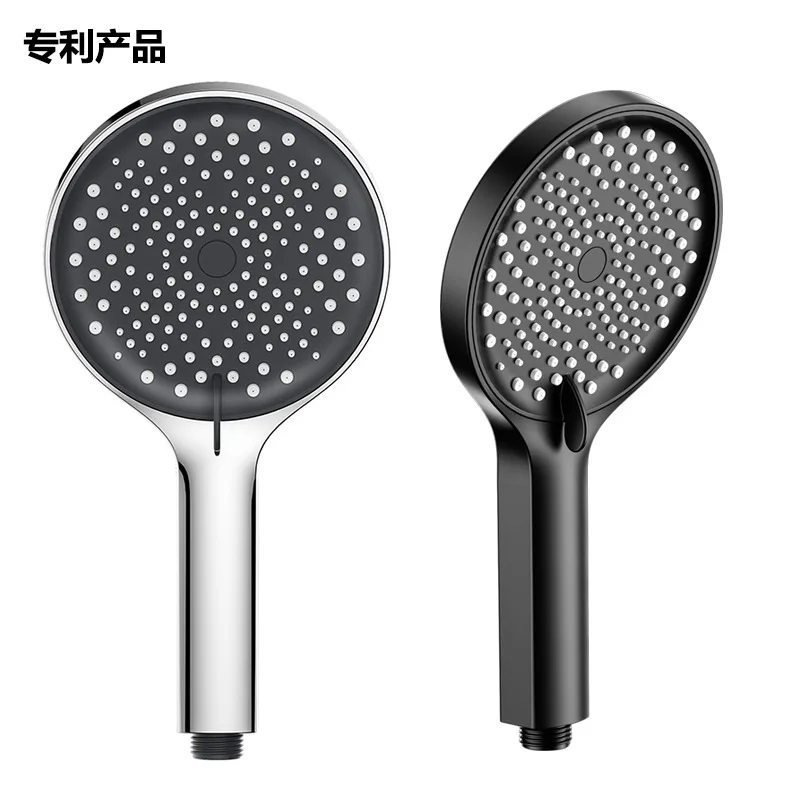 

Foreign Trade New German Dark Night Gypsy Supercharged Shower Nozzle Handheld Silicone Shower Head Manufacturers Wholesale